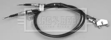 BORG & BECK bkb3777 -  Трос, стояночная тормозная система